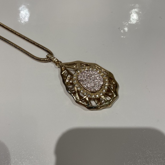 Vintage Graciano gold tone necklace - Picture 3 of 5